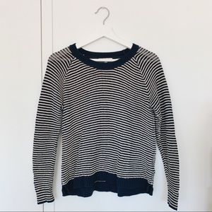 Madewell Wide Neck Striped Sweater